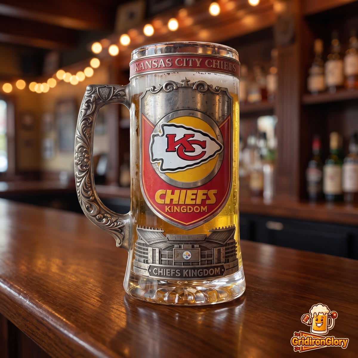 GridironGlory™ Football Beer Mug