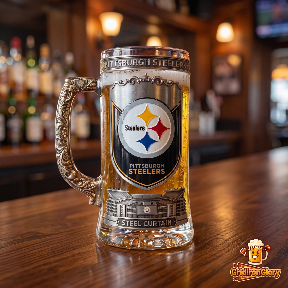 GridironGlory™ Football Beer Mug